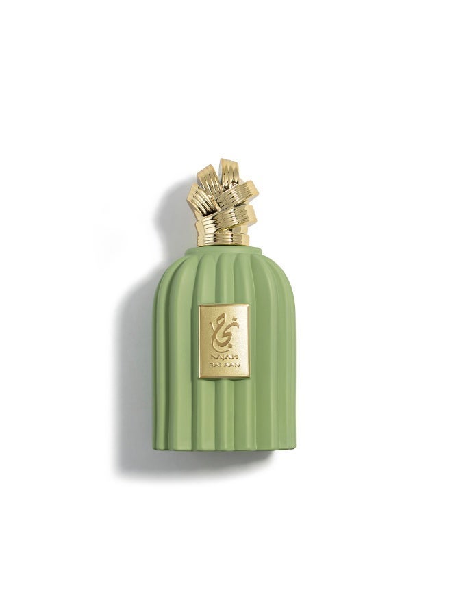 RAFAAN Najah Pistachio by Rafaan – Luxury Gourmand Eau de Parfum | Pistachio, Vanilla & Amber Scent | Long-Lasting Unisex Perfume – 100ML - Image 1
