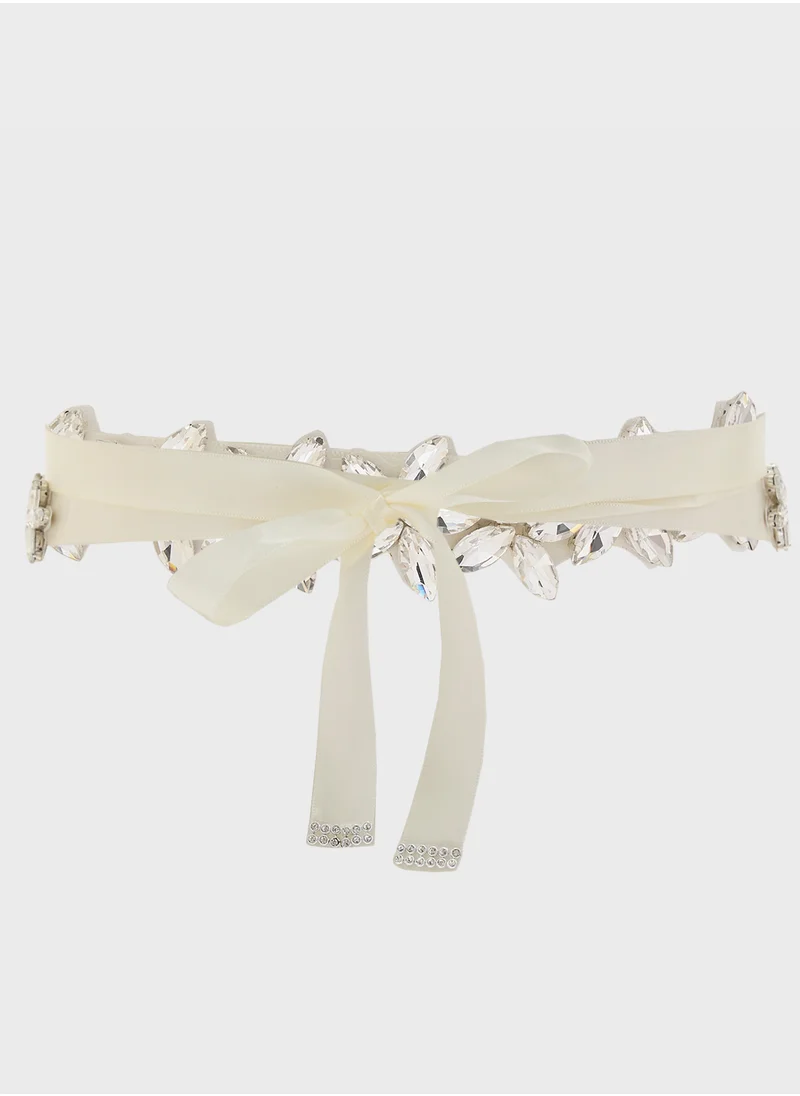 ايلا ليمتد اديشن Floral Metallic Belt