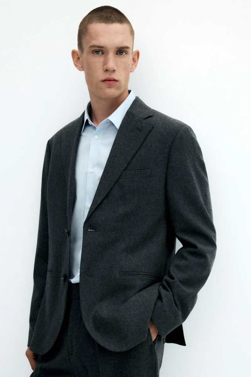 H&M Regular Fit Wool-blend jacket