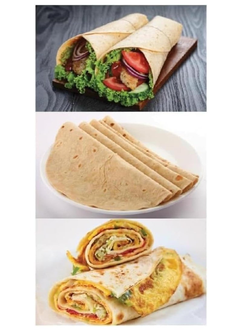 JAJEEK 1000W Electric Roti Maker & Tortilla Press, Non-Stick Chapathi Maker, Adjustable Temperature, Fast Heating, Stainless Steel Flatbread Maker, Compact, Cool-Touch Handle, Easy Clean - Image 5