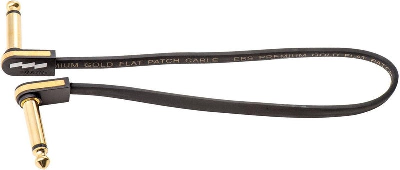 EBS PG-28 Premium Gold Flat Patch Cable - 28 cm - Image 2