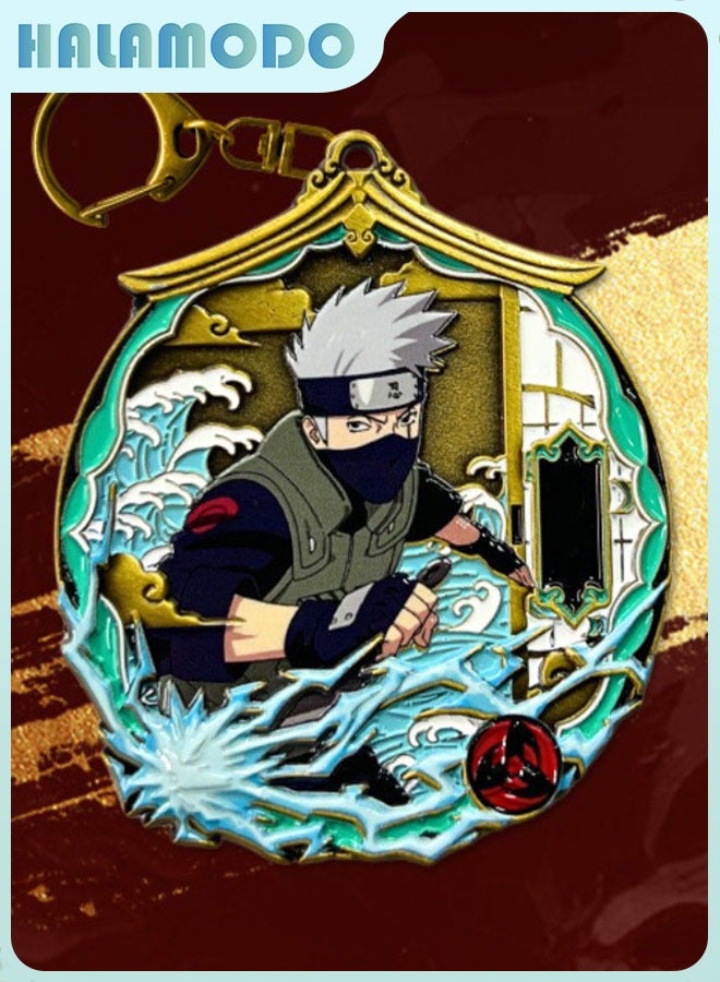Halamodo Mysterious Box! 4-Piece Naruto Pastel Shades Metal Charms Blind Set - Includes Naruto Uzumaki, Kakashi and More - Which One Will You Unbox - Image 5