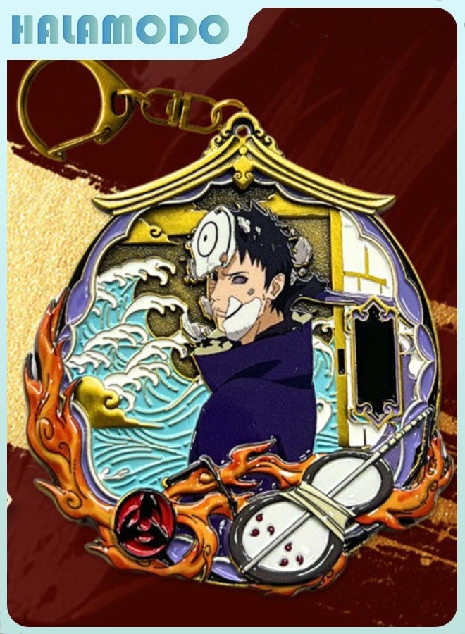 Halamodo Mysterious Box! 4-Piece Naruto Pastel Shades Metal Charms Blind Set - Includes Naruto Uzumaki, Kakashi and More - Which One Will You Unbox - Image 3