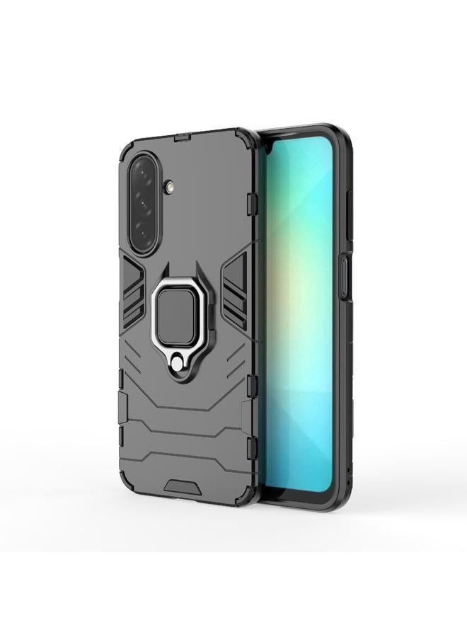 اس-توب جراب لهاتف Samsung Galaxy A26 5G PC + جراب هاتف واقٍ مقاوم للصدمات من مادة TPU مع حامل حلقي مغناطيسي - Image 1