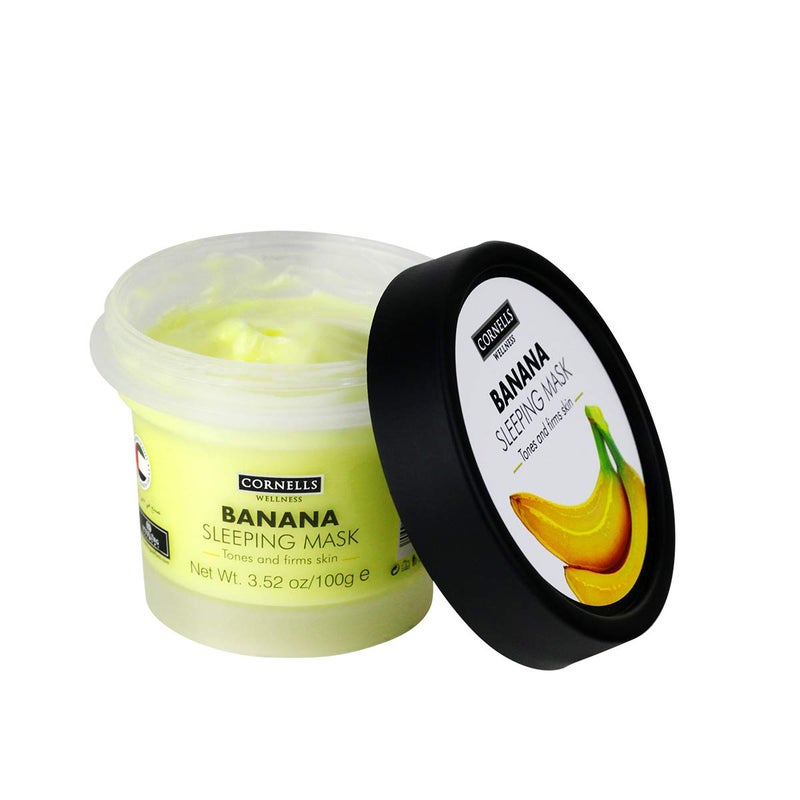 Cornells Wellness, Moisturize & Nourish, Banana Sleeping Mask 100G, For Unisex - Image 2