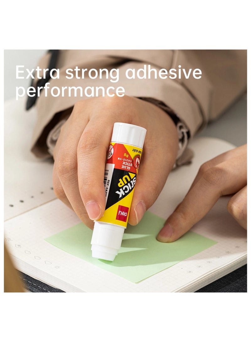 Deli 12-Piece Glue Stick 8gm Content Per Tube - Image 5