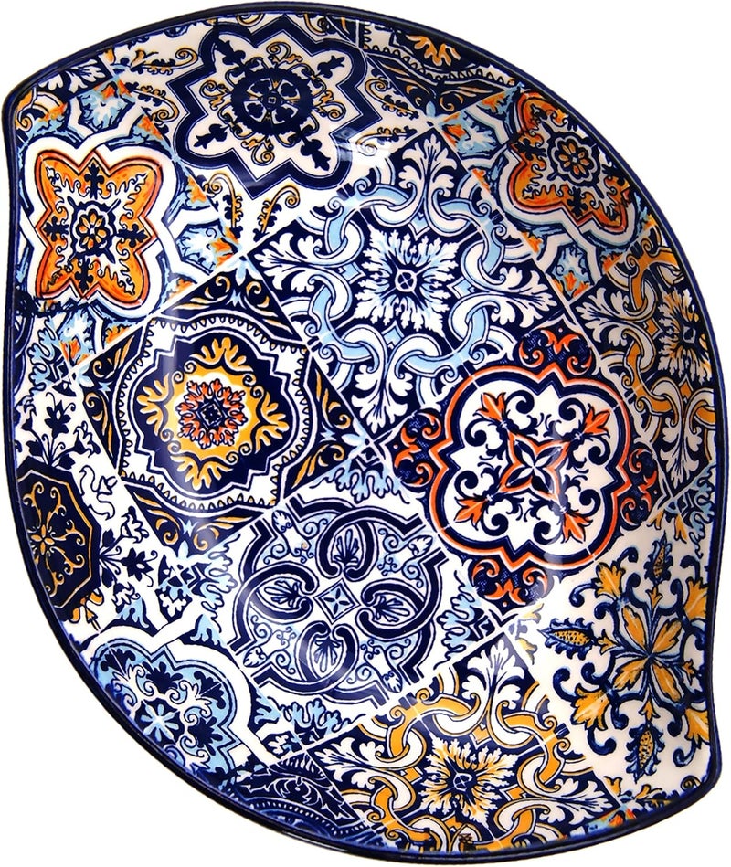 Portuguese Pottery Alcobaa Ceramic Side Dish Serving Bowl  Set of 2 - Image 5