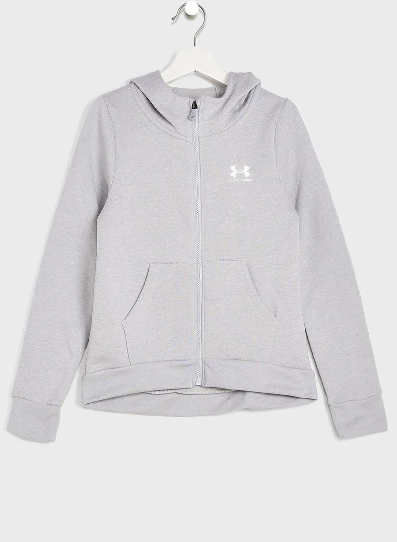 UNDER ARMOUR Youth Rival Fleece Hoodie