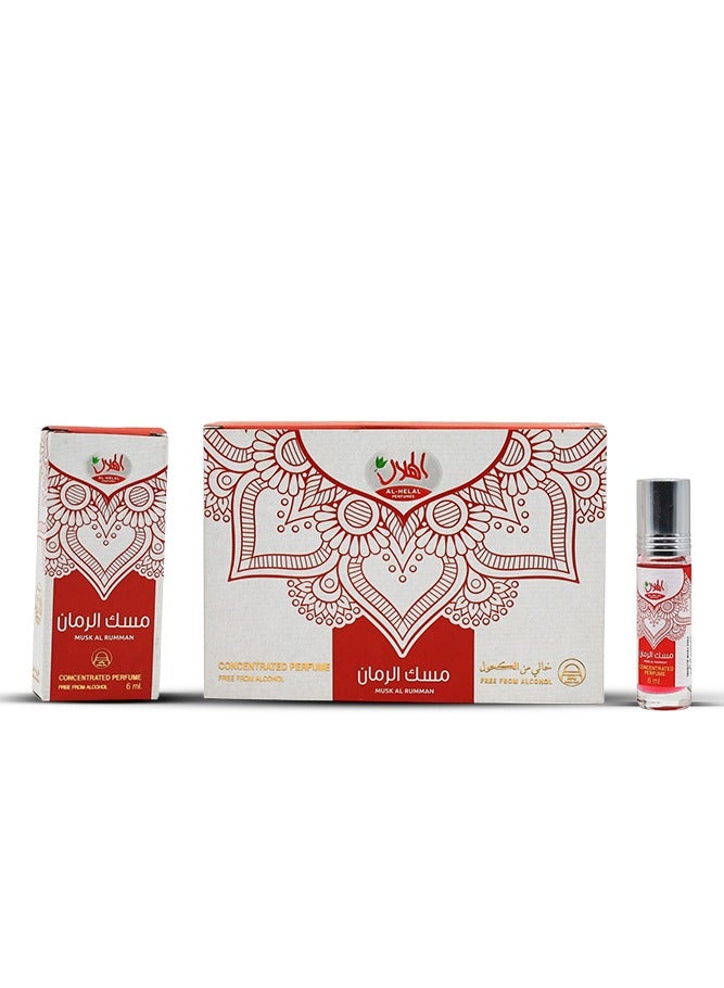 AL-HELAL MUSK AL RUMMAN Special Perfumes 6ml*12pcs