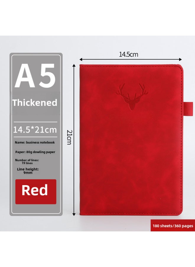 Enterprise Thickened High-value A5 Notebook Business Simple Ultra-thick Notebook Retro Art Student Notebook - Image 1