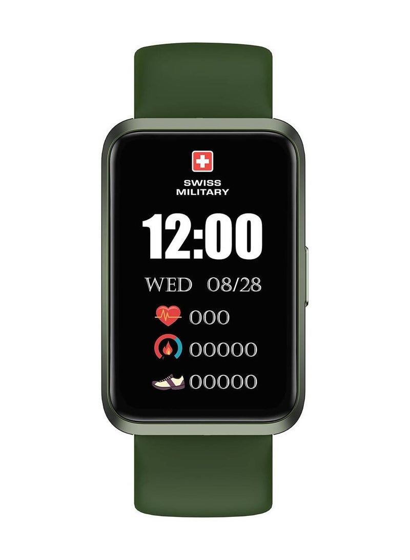 Swiss Military Rhine 2 Smart Band, 1.57" Display, Hands-Free Calling, Multi-Language Multilingual Interface, IP67 Water & Dust Resistance, Automatic Workout Detection - Image 2