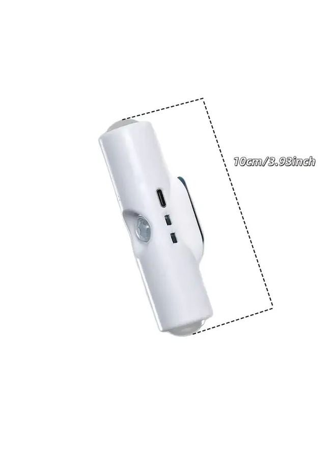 4 Pack White RGB Color Changing Smart Motion Sensor Wall Lights Magnetic Dual Head - Image 4