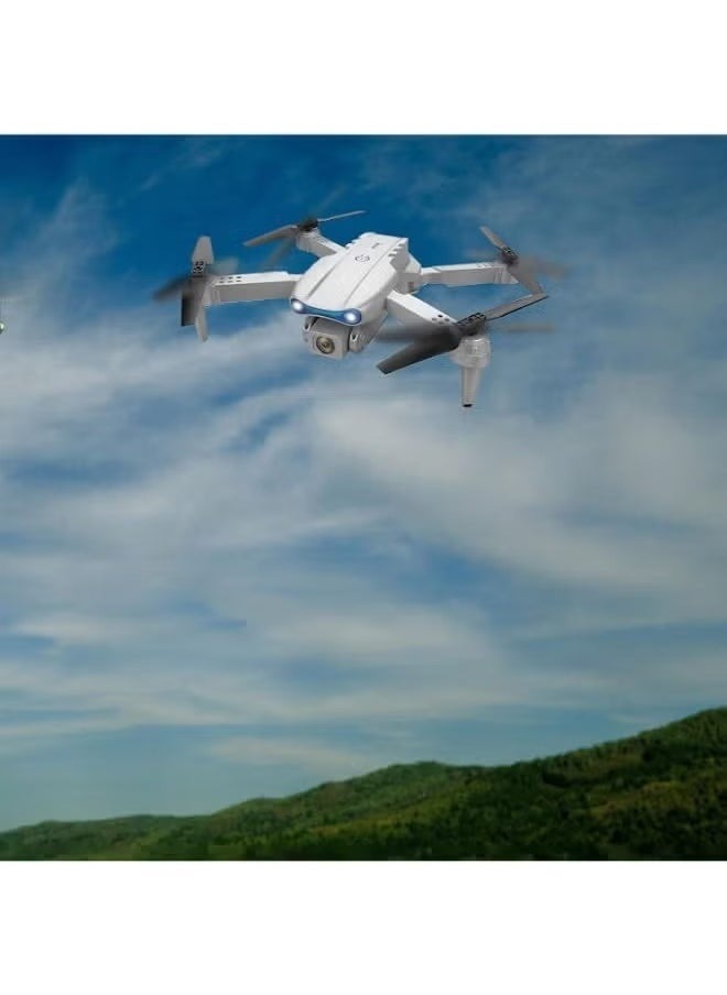 Generic - E99 Pro 4K HD Drone Camera Foldable Aerial drone aircraft for Beginners Real-Time Transmission 360° Roll, Long Battery Life Headless Mode Trajectory Flight One Key Return - Image 1