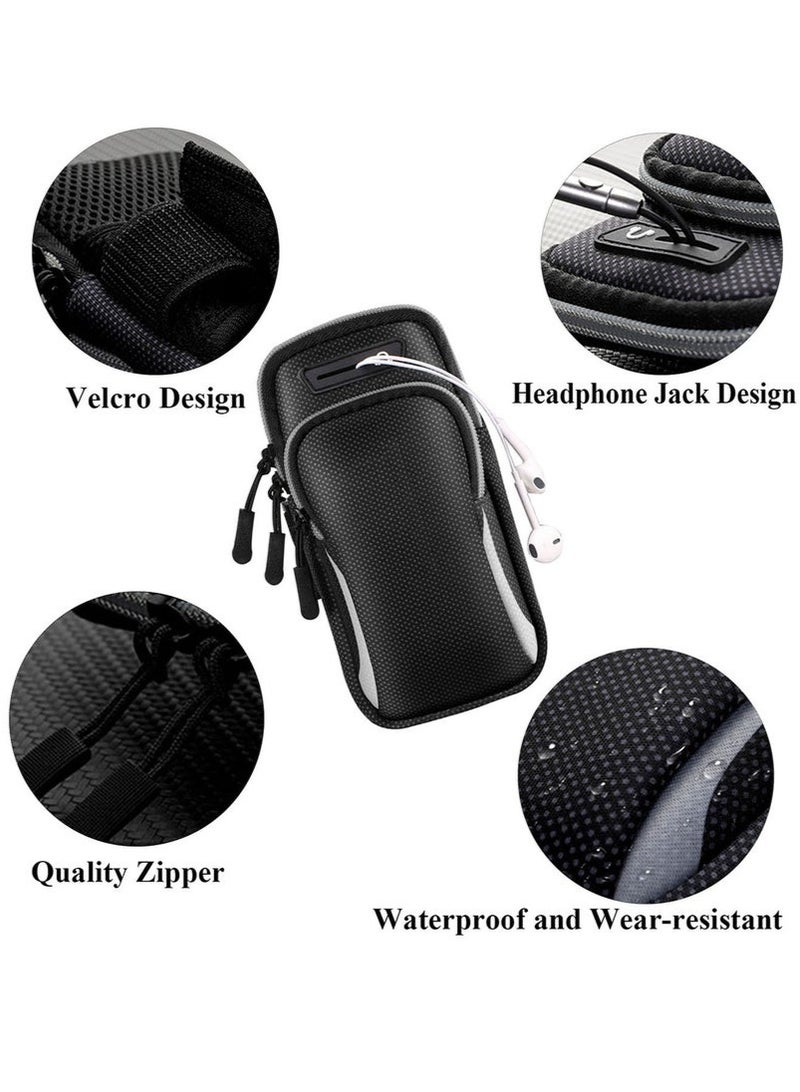 Generic Running Armband Phone Holder for Running Phone Arm Bands for Running Sports Phone Holder with Adjustable Band for iPhone 13 Pro Max 12 11 Xs Xr 8 7 Galaxy S20 S10 S9 S8 and Note 20 Ultra  - Image 3