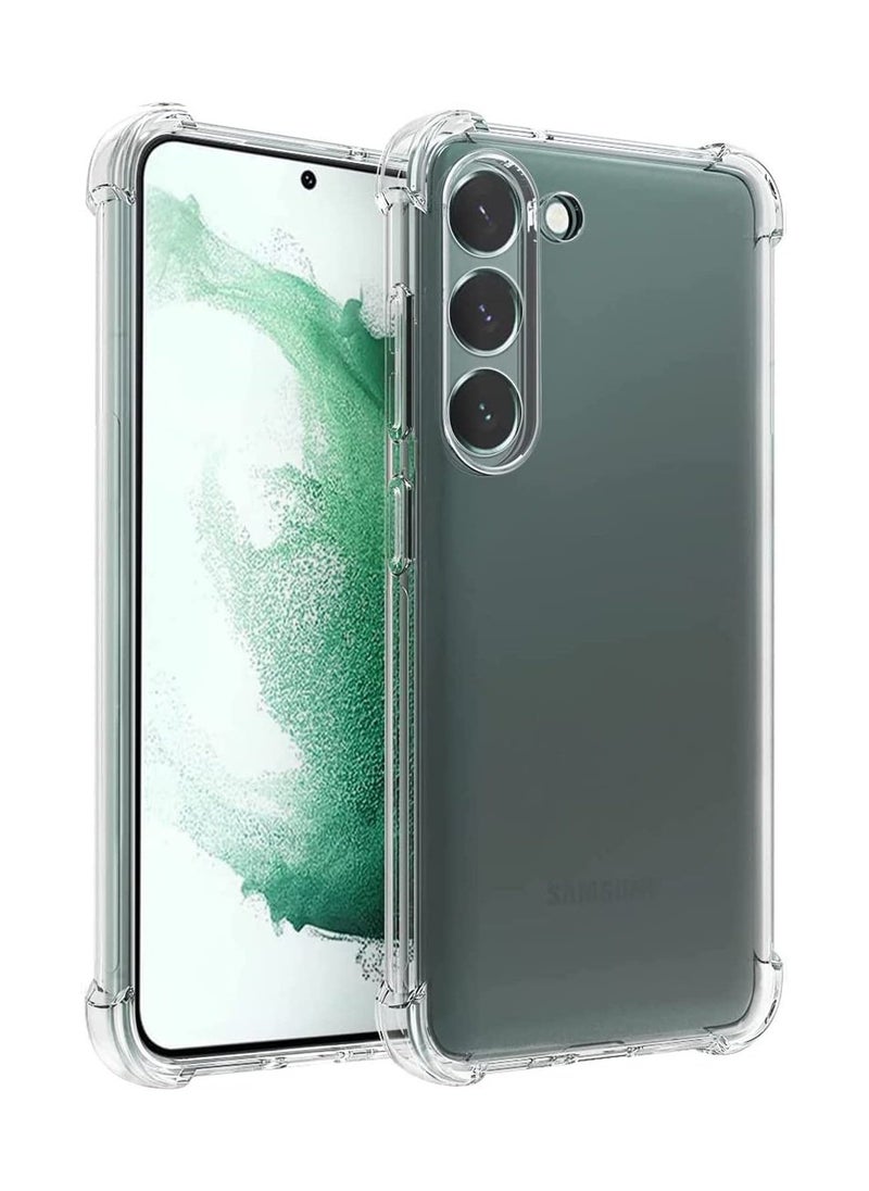 Raxoom Case For Samsung Galaxy S23 Plus Case Clear Ultra Crystal Thin Transparent Protective Back Cover Soft Flexible Bumper Hybrid Silicone Case[Shock Absorption] Cover For Samsung Galaxy S23 Plus 5G - Image 1