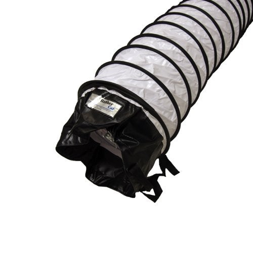 Rubber-Cal "Air Ventilator White" Ventilation Duct Hose (Fully Stretched) - 6-Inch by 25-Feet - Image 2