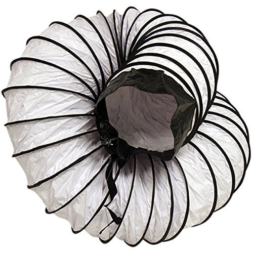 Rubber-Cal "Air Ventilator White" Ventilation Duct Hose (Fully Stretched) - 6-Inch by 25-Feet - Image 5