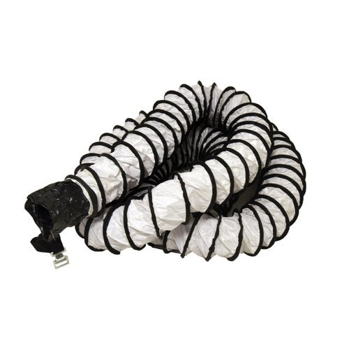 Rubber-Cal "Air Ventilator White" Ventilation Duct Hose (Fully Stretched) - 6-Inch by 25-Feet - Image 4