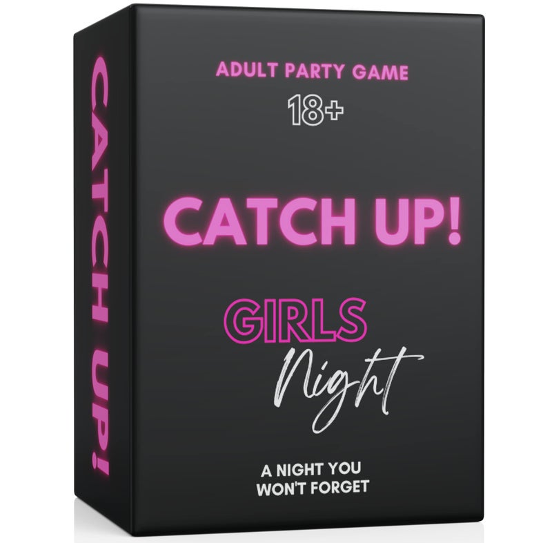 BetterUS لعبة بطاقات ليلة الفتيات الحارة BETTER US Catch UP! - هدية عيد الحب و Galentine's | 18+ مواضيع للنقاش للنساء | ألعاب للكبار وحفلة العزوبية - Image 1
