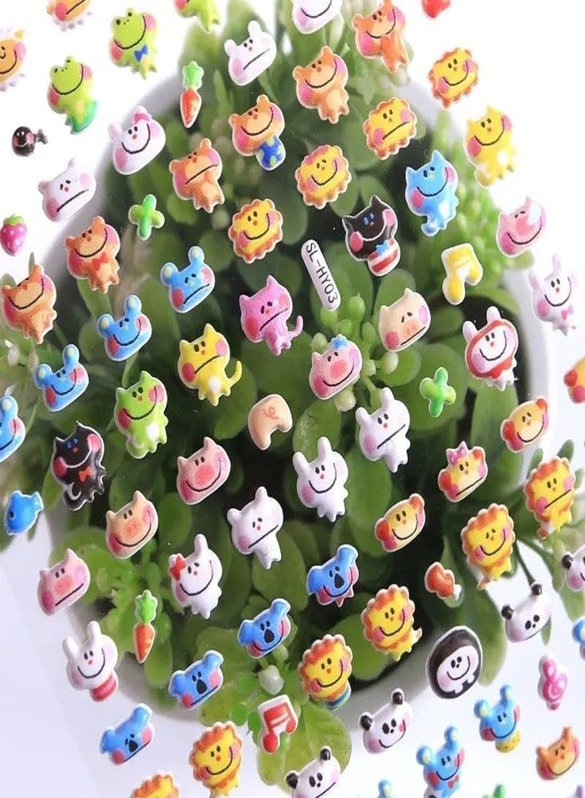 Amitasha 3D Puffy Stickers for Kids, 200+ Cute Sticker Animals, Unicorns, Cartoon, Vehicle, Stamp, Space Pre Glue Stickers for Crafting & Scrapbooking (Assorted) - Image 3