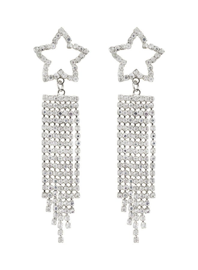 AIWANTO Star Shape Dangle Earrings - Image 1
