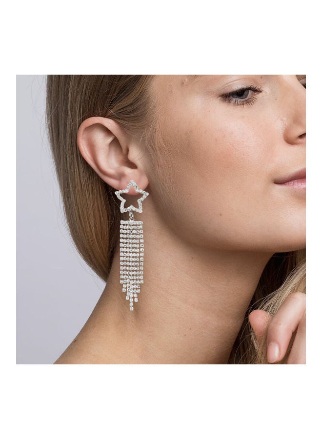 AIWANTO Star Shape Dangle Earrings - Image 2