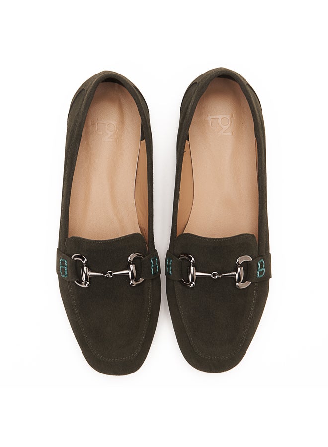 TGS Horsebit Suede Loafers - Image 4