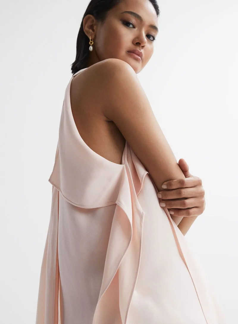 REISS Cut Out Detail Top