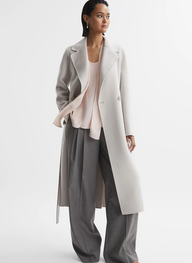 REISS Cut Out Detail Top