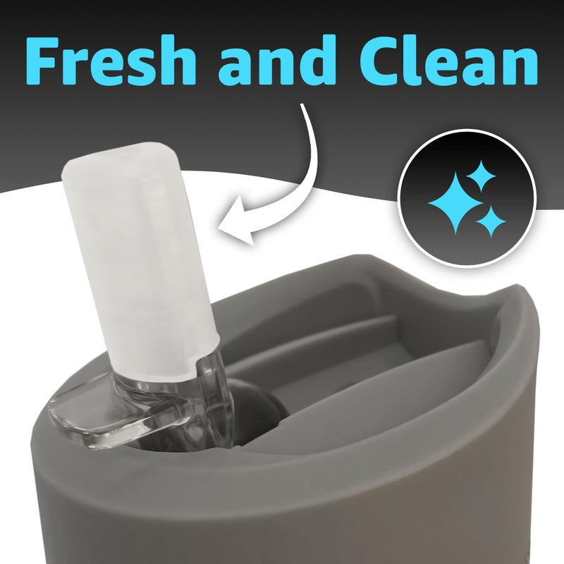Jmoe USA Jmoe USA Replacement Silicone Mouthpieces Replacements for LifeStraw Go Water Filter Bottle | 5-Pack | BPA Free, Food-Grade, & Soft Silicone | Silicone Caps for LifeStraw Go Lid  - Image 5
