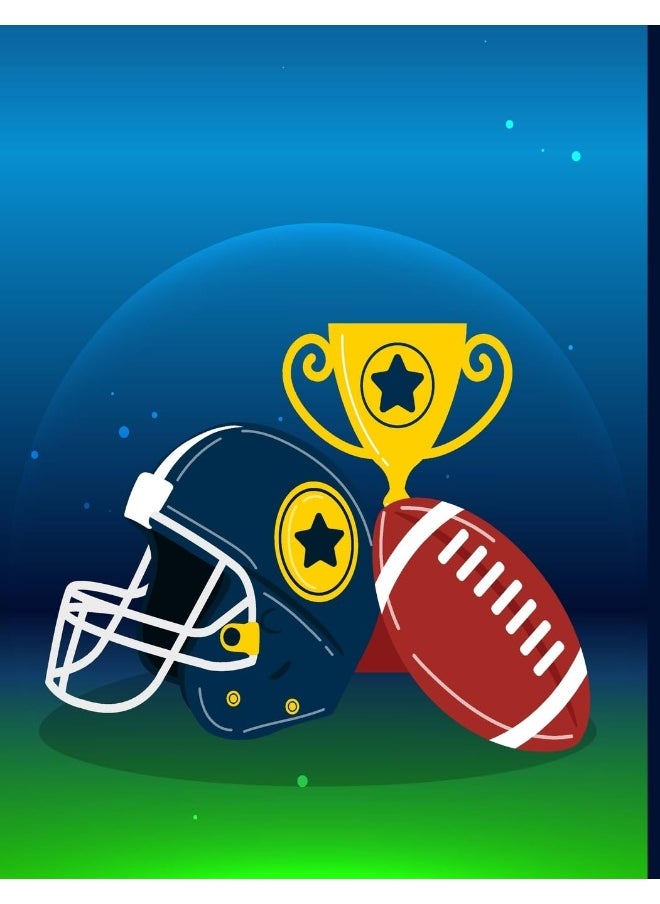 null - American Football Playbook: Build Own Plays, Strategize and Create Winning Game Plans with Field Diagrams Notebook for Drawing Up Plays, Scouting and Creating Drills for Coaches and Players - Image 1