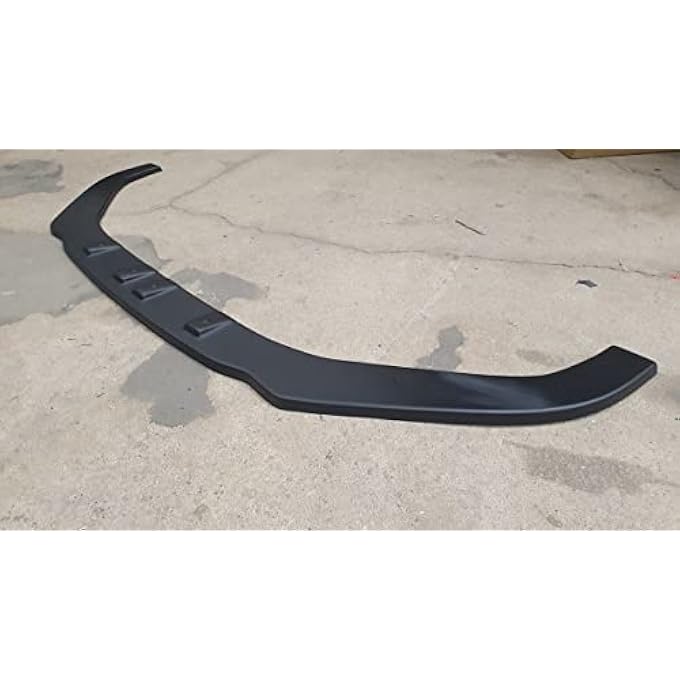 ProTuning Black Gloss Front Bumper spoiler/skirt/valance For A4 S-Line + S4: B9 2016-2020 - Image 4