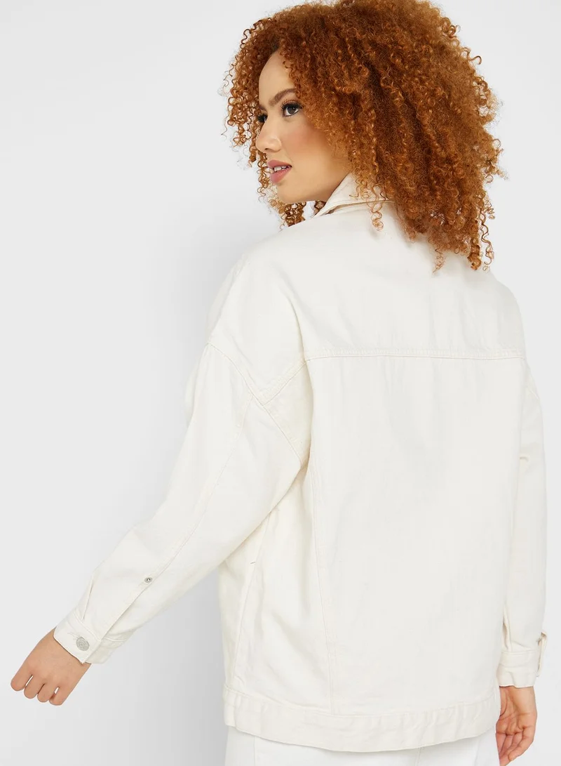 ONLY Pocket Detail Denim Jacket