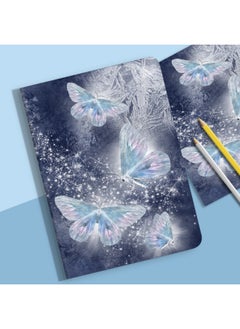 Vivopad2 Protective Case IQOOpad With Pen Slot Vivopad Protective Case 2023 Leather Case VIVO-color:Book Style [phantom Ice Butterfly]-Applicable Models:IQOO Pad ( 12.1inch )