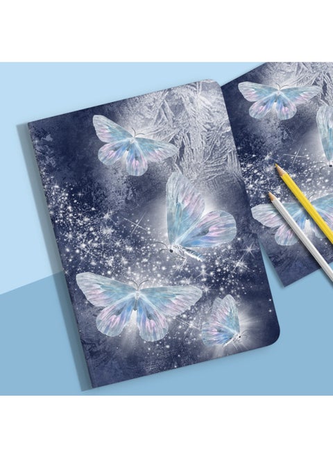 Vivopad2 Protective Case IQOOpad With Pen Slot Vivopad Protective Case 2023 Leather Case VIVO-color:Book Style [phantom Ice Butterfly]-Applicable Models:IQOO Pad ( 12.1inch )