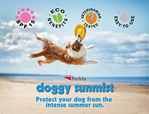 Petkin Dog Sunscreen Sunmist– Sunscreen for Dogs and Puppies, SPF 15 – Simply Spray on Anytime for Instant Sun Protection – Vanilla Coconut Scent, 4 oz Bottle – Ideal for Home or Travel - Image 3