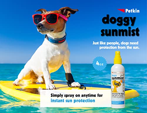 Petkin Dog Sunscreen Sunmist– Sunscreen for Dogs and Puppies, SPF 15 – Simply Spray on Anytime for Instant Sun Protection – Vanilla Coconut Scent, 4 oz Bottle – Ideal for Home or Travel - Image 2
