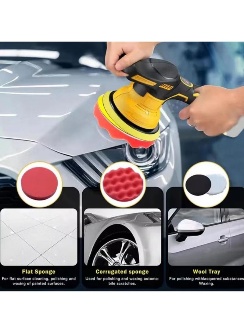 دينكس ماكينة تلميع وتشميع متعددة الاستخدامات DENX DX3306 – احترافية ومثالية للسيارات والأسطح المختلفة - Image 3