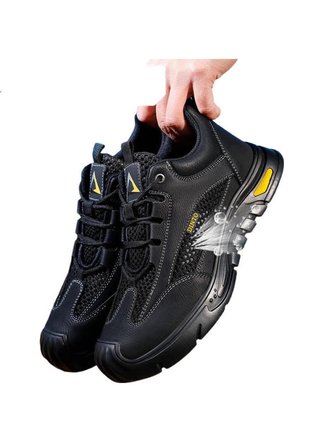 Jingtu Men'S Steel Toe Safety Shoes Anti-Smashing Anti-Piercing Anti-Slip Wear-Resistant Lightweight Work Safety Shoes F003T15 41 - Image 2