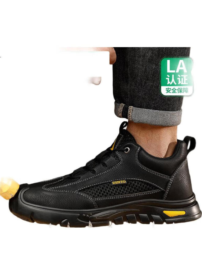 Jingtu Men'S Steel Toe Safety Shoes Anti-Smashing Anti-Piercing Anti-Slip Wear-Resistant Lightweight Work Safety Shoes F003T15 41 - Image 1