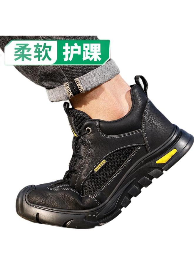 Jingtu Men'S Steel Toe Safety Shoes Anti-Smashing Anti-Piercing Anti-Slip Wear-Resistant Lightweight Work Safety Shoes F003T15 41 - Image 3