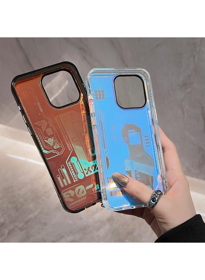 S-TOP Case For iPhone 12 Pro Max Mecha Circuit Board Pattern Phone Case - Image 3