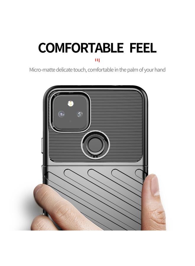 اس-توب جراب لهاتف Google Pixel 5A Thunderbolt مصنوع من مادة TPU المقاومة للصدمات والناعمة - Image 3