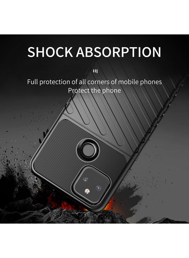 اس-توب جراب لهاتف Google Pixel 5A Thunderbolt مصنوع من مادة TPU المقاومة للصدمات والناعمة - Image 4