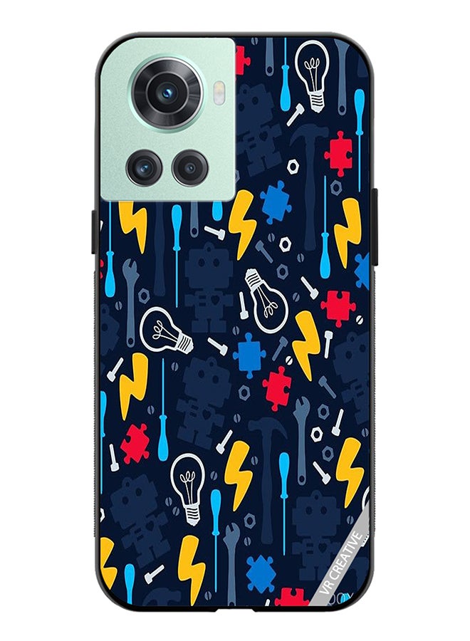 VR CREATIVE Protective Case Cover For OnePlus Ace Bulb Design Multicolour - Image 1