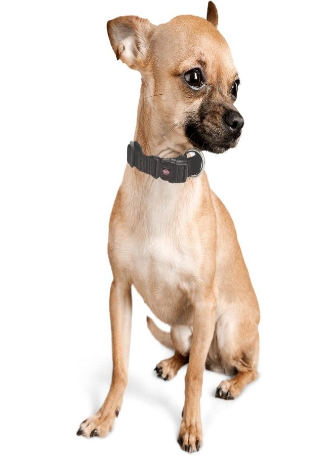 تريكسي طوق تريكسي الكلاسيكي للكلاب، قابل للتعديل، مصنوع من النايلون، مزود بإبزيم بلاستيكي للإغلاق، متين ومقاوم للتمزق، مفيد في التدريب الأساسي لكلبك - (40-65 سم/25 مم، كبير-كبير جدًا)، أسود - Image 5