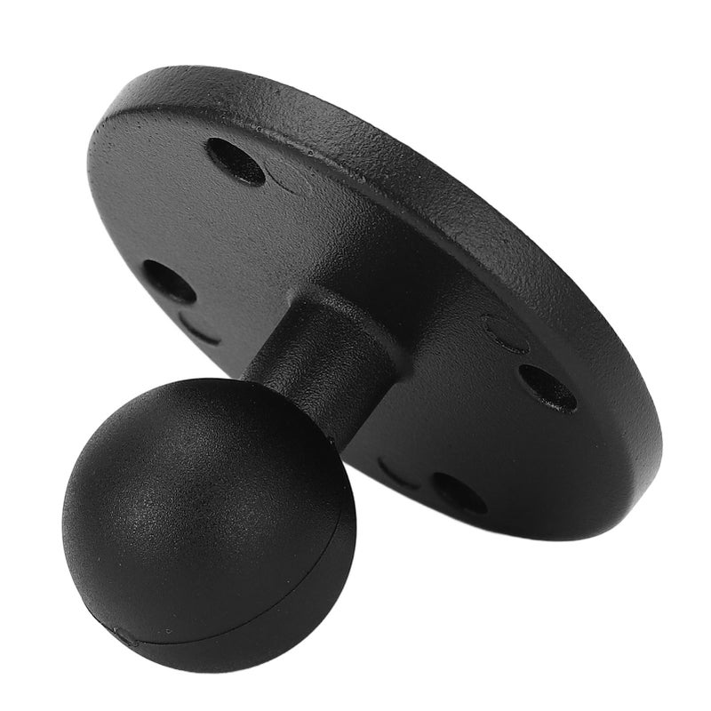 Metal AMPS Adapter Plate 1in Round Ball Mount 4 Hole Pattern Drill Base Aluminium Alloy for Bracket - Image 2
