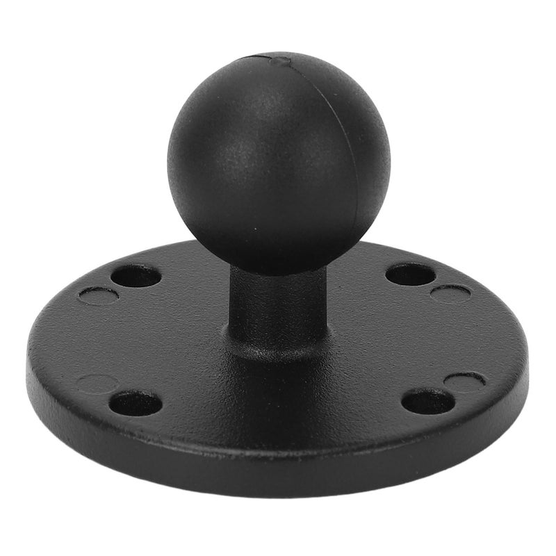 Metal AMPS Adapter Plate 1in Round Ball Mount 4 Hole Pattern Drill Base Aluminium Alloy for Bracket - Image 1