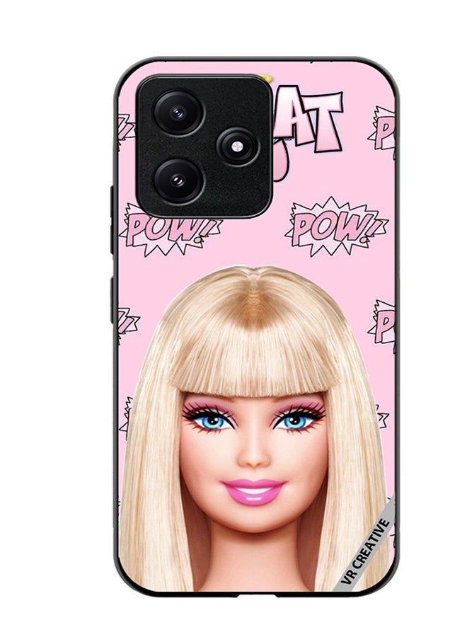 VR CREATIVE Protective Case Cover For Xiaomi Poco M6 Pro 5G Brat Barbie Design Multicolour - Image 1