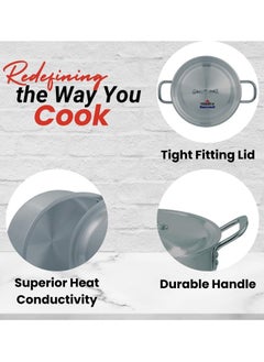 SONEX Sonex Aluminium Cooking Pot 41 cm 29 Ltr – Versatile Stock Pot for Large Meals, Guests, Commercial & Home Use, Heavy Duty Cookware with Stainless Steel Handle, Easy Cleanup, Durable Metal Finish,  - Image 4